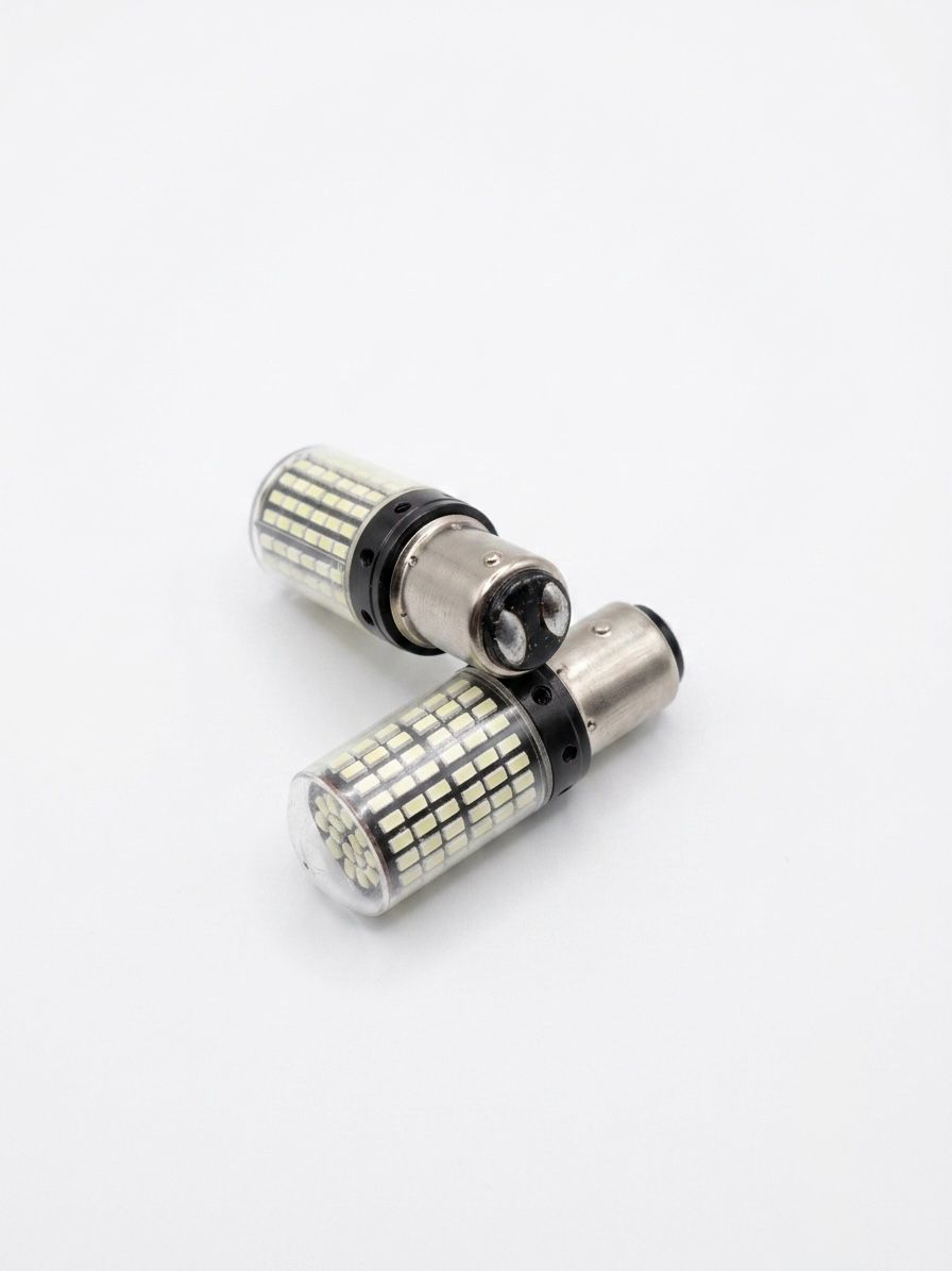 2 li 144 LED Beyaz 1157 Model Çift Duy